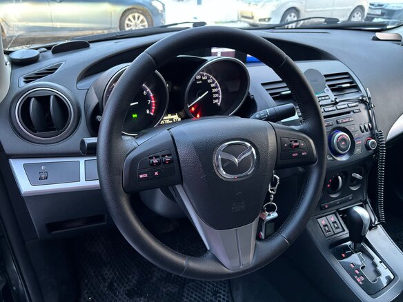 2012 Mazda 3 II (BL) Рестайлинг, серый, 1200000 рублей - вид 9