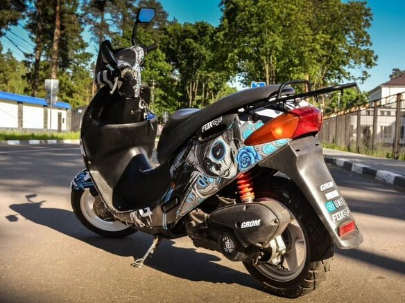 1998 Suzuki Address 110, голубой, 85000 рублей - вид 4