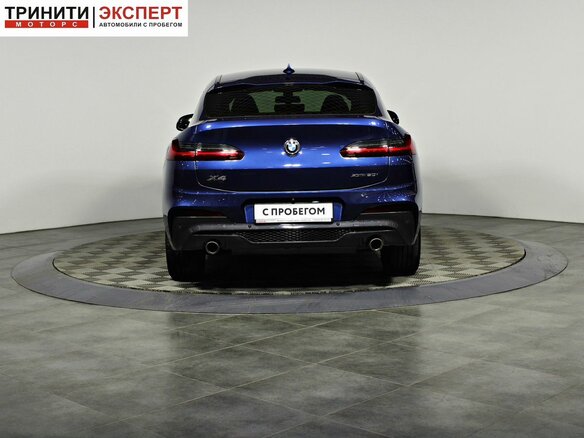 2018 BMW X4 20i II (G02), синий, 3895000 рублей - вид 5