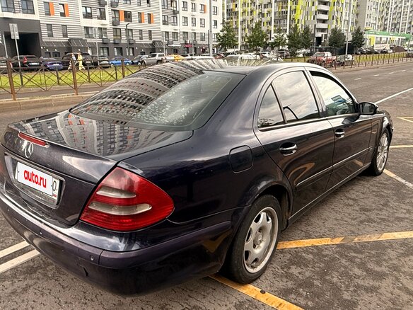 2003 Mercedes-Benz E-Класс 220 III (W211, S211), синий - вид 2