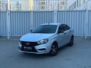 2019 Lada (ВАЗ) Vesta I, серебристый, 899000 рублей, вид 1