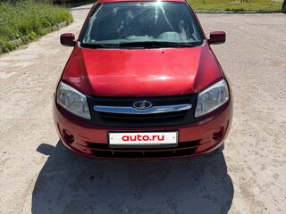 2013 Lada (ВАЗ) Granta I, серебристый, 400000 рублей, вид 1