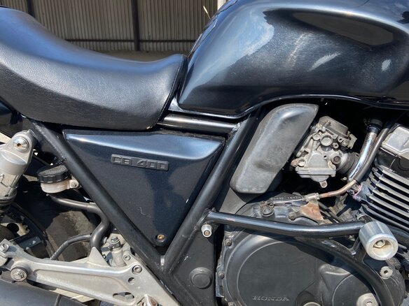 1998 Honda CB 400 Super Four, чёрный, 265000 рублей - вид 13