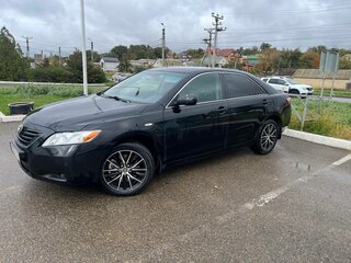 2008 Toyota Camry VI (XV40), чёрный, 1200000 рублей, вид 1