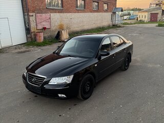 2008 Hyundai Sonata V (NF) Рестайлинг, чёрный, 630000 рублей, вид 4