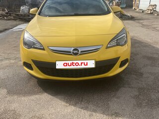 2012 Opel Astra GTC J Рестайлинг, жёлтый, 800000 рублей, вид 2