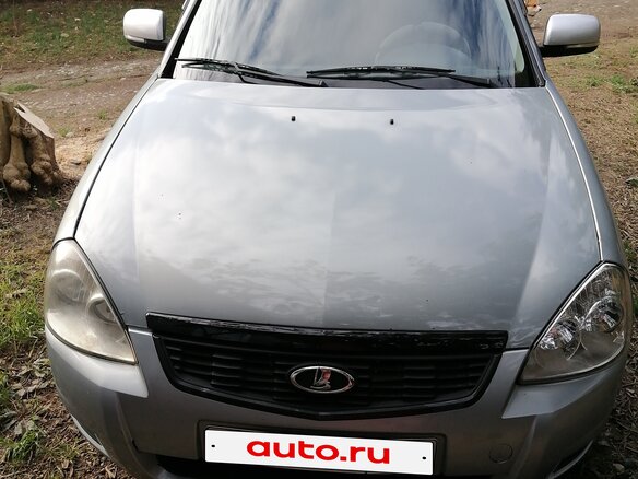 2007 Lada (ВАЗ) Priora I, серебристый, 270000 рублей