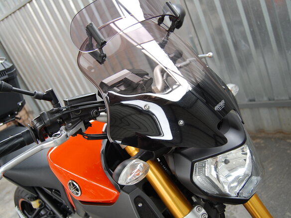 2014 Yamaha MT-09 (FZ-09), оранжевый, 670000 рублей - вид 7