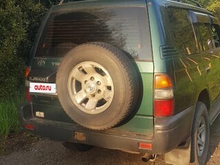 1996 Toyota Land Cruiser Prado 90 Series, зелёный, 750000 рублей, вид 5