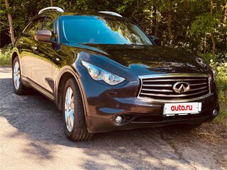 2012 Infiniti FX37 II (S51) Рестайлинг, коричневый, 1450000 рублей, вид 3