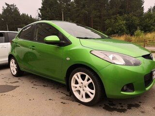 2008 Mazda 2 II (DE), зелёный, 550000 рублей, вид 1