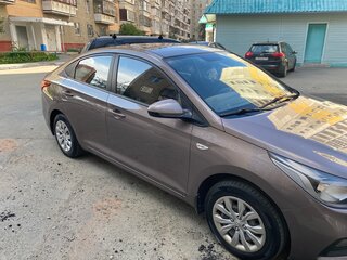 2018 Hyundai Solaris II, коричневый, 1390000 рублей, вид 4