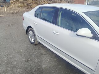 2014 Skoda Superb DSG II Рестайлинг, белый, 1250000 рублей, вид 4