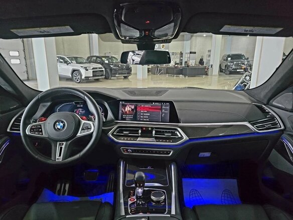 2022 BMW X6 M Competition III (F96), чёрный - вид 15