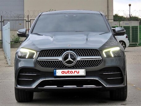 2025 Mercedes-Benz GLE Coupe 450 d II (C167) Рестайлинг, серебристый, 10200070 рублей, вид 2