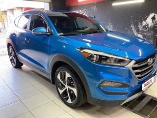 2018 Hyundai Tucson III, синий, 2350000 рублей, вид 3