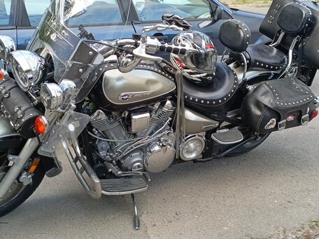 1999 Yamaha XV 1600 Road Star, серый, 486879 рублей, вид 5