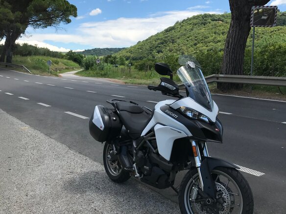 2017 Ducati Multistrada 950, белый, 1000000 рублей - вид 8
