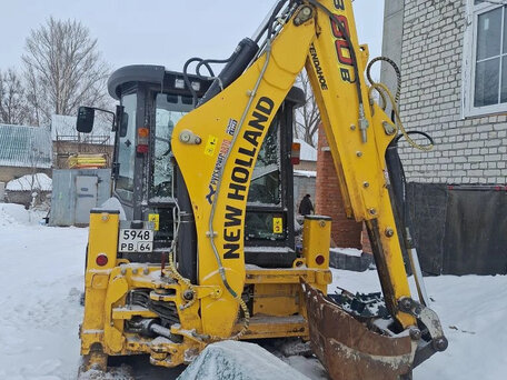 2021 New Holland B80B, жёлтый, 5500000 рублей, вид 1
