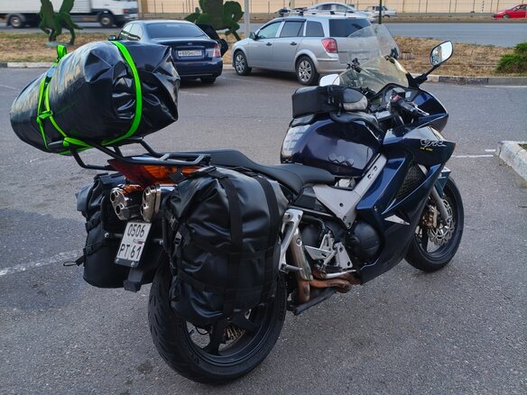 2003 Honda VFR 800, синий, 550000 рублей - вид 2