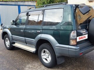 1999 Toyota Land Cruiser Prado 90 Series Рестайлинг, зелёный, 750000 рублей, вид 3