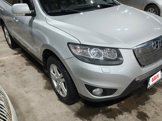 2011 Hyundai Santa Fe II Рестайлинг, серебристый, 1260000 рублей, вид 2