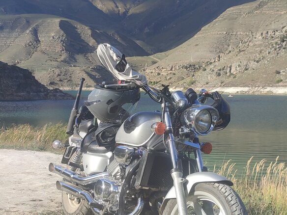 2003 Honda Magna, серебристый, 500000 рублей