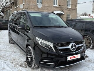 2021 Mercedes-Benz V-Класс Long 260 длинный III (W447) Рестайлинг, чёрный, 6500000 рублей, вид 3