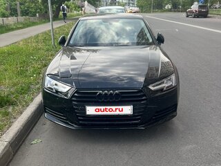 2018 Audi A4 V (B9), чёрный, 2459000 рублей, вид 1