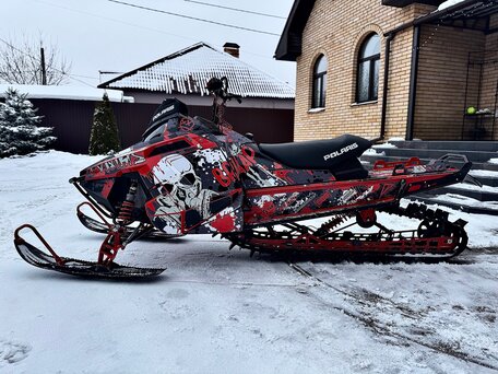2014 Polaris 800 PRO-RMK, красный, 700000 рублей, вид 3