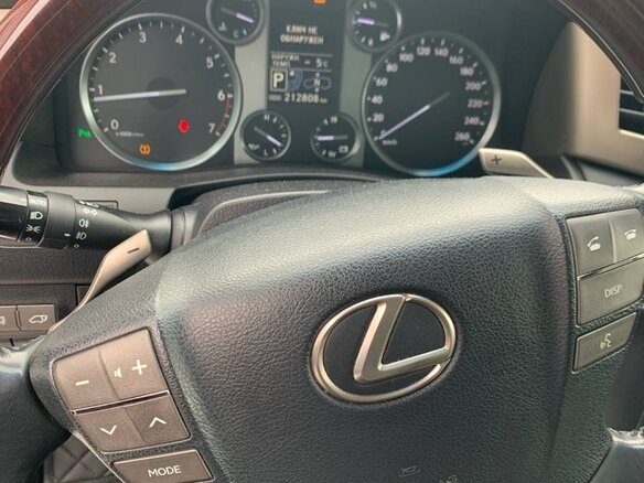 2014 Lexus LX 570 III Рестайлинг, чёрный - вид 15