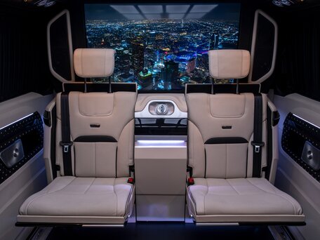 2025 Mercedes-Benz V-Класс Extra Long 300 d экстра длинный III (W447) Рестайлинг 2, чёрный, 42600000 рублей, вид 4
