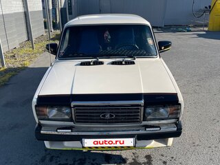 1988 Lada (ВАЗ) 2107, бежевый, 160000 рублей, вид 4