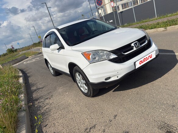 2010 Honda CR-V III Рестайлинг, белый - вид 3