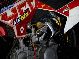 2020 YCF Bigy 150MX, красный, 140000 рублей, вид 2