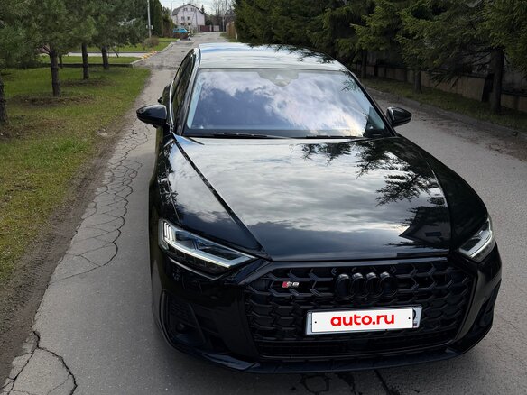 2018 Audi A8 Long 60 TFSI IV (D5), чёрный - вид 2