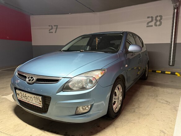 2009 Hyundai i30 I, голубой - вид 4