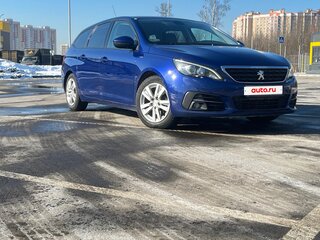2019 Peugeot 308 II Рестайлинг, синий, 1300000 рублей, вид 3