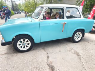 1967 Trabant P 601, голубой, 700000 рублей, вид 4
