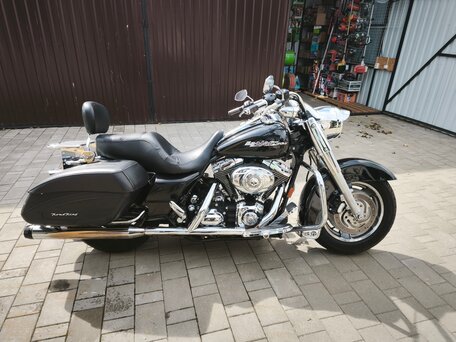 2007 Harley-Davidson Road King, чёрный, 720000 рублей, вид 1