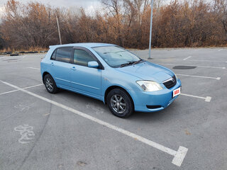 2003 Toyota Corolla Runx IX (E120, E130), голубой, 710000 рублей, вид 2