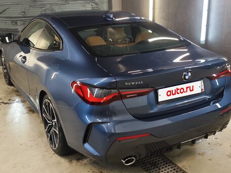 2020 BMW 4 серии 430i G22, G23, G26, синий, 4900000 рублей, вид 5