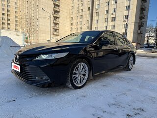 2020 Toyota Camry VIII (XV70), чёрный, 4050000 рублей, вид 1