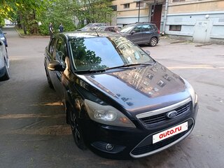 2008 Ford Focus II Рестайлинг, чёрный, 450000 рублей, вид 1
