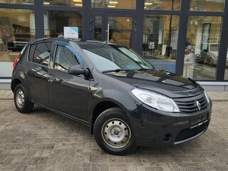 2013 Renault Sandero I, чёрный, 460000 рублей, вид 2