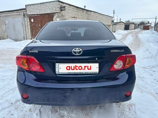 2008 Toyota Corolla X (E140, E150), синий, 970000 рублей, вид 4