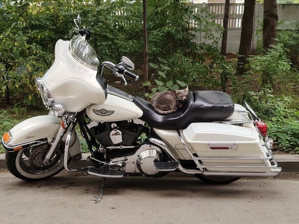 2003 Harley-Davidson Electra Glide, белый