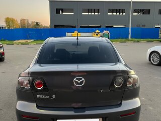 2008 Mazda 3 I (BK) Рестайлинг, серый, 650000 рублей, вид 4