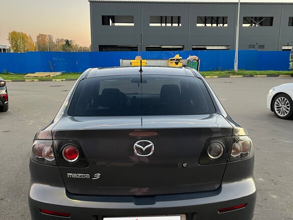 2008 Mazda 3 I (BK) Рестайлинг, серый, 650000 рублей - вид 3