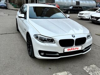 2016 BMW 5 серии 520d VI (F10/F11/F07) Рестайлинг, белый, 2600000 рублей, вид 3